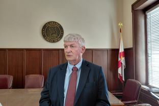 Sen. Greg Albritton, R-Atmore, speaks with media following the Alabama Corrections Institution Finance Authority meeting on Thursday, August 27, 2026.